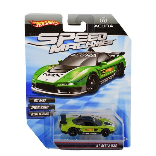 Hot Wheels Speed Machines 200 Acura NSX Green RARE 2009 Big J's Garage