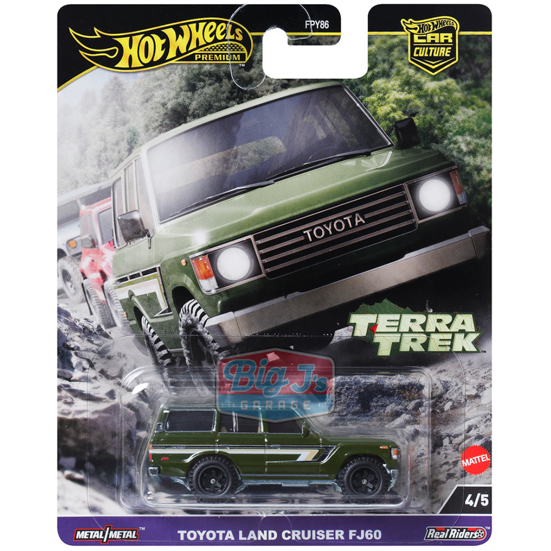 Terra Trek Hot Wheels Car Culture Premium Assortment 10 Car Factory Sealed Case