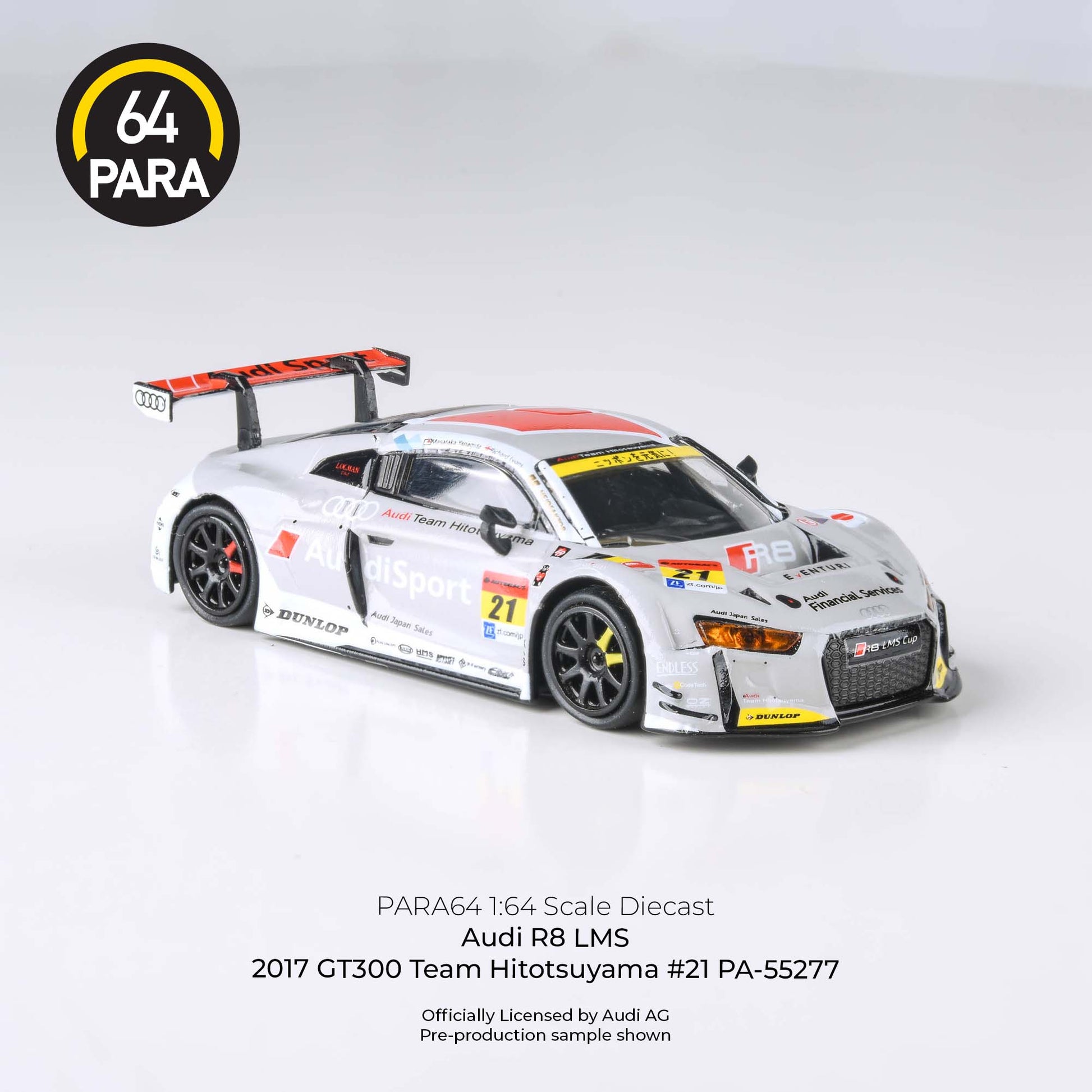 Audi R8 LMS 2017 GT300 Team Hitosuyama #21 Para64 - Big J's Garage