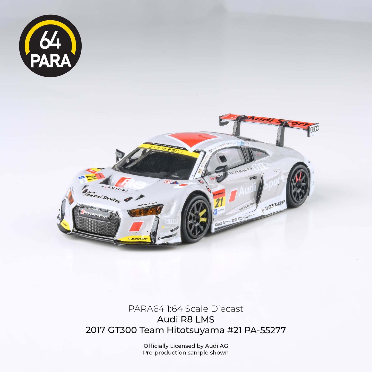 Audi R8 LMS 2017 GT300 Team Hitosuyama #21 Para64 - Big J's Garage