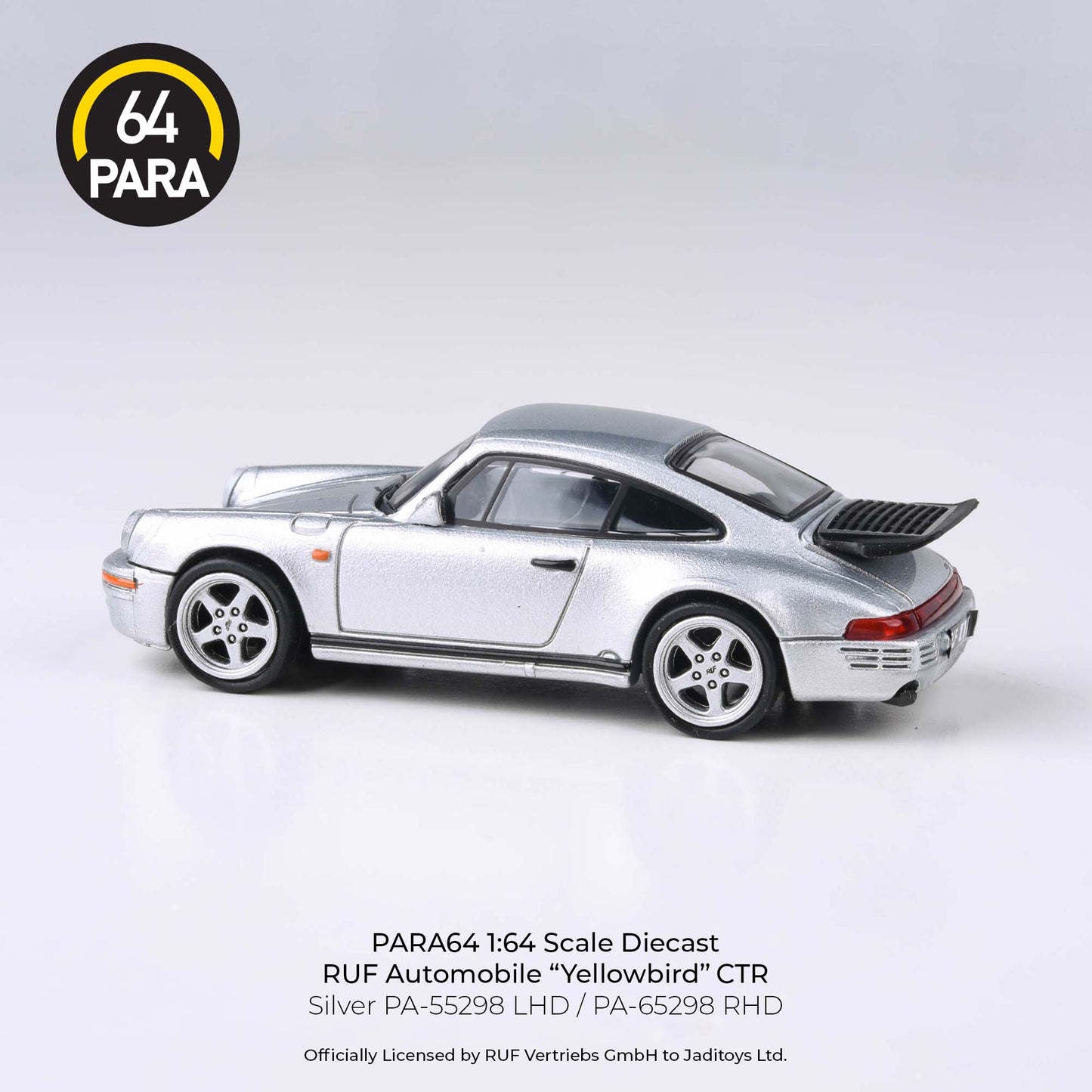 1987 RUF CTR Yellowbird Silver LHD Para64