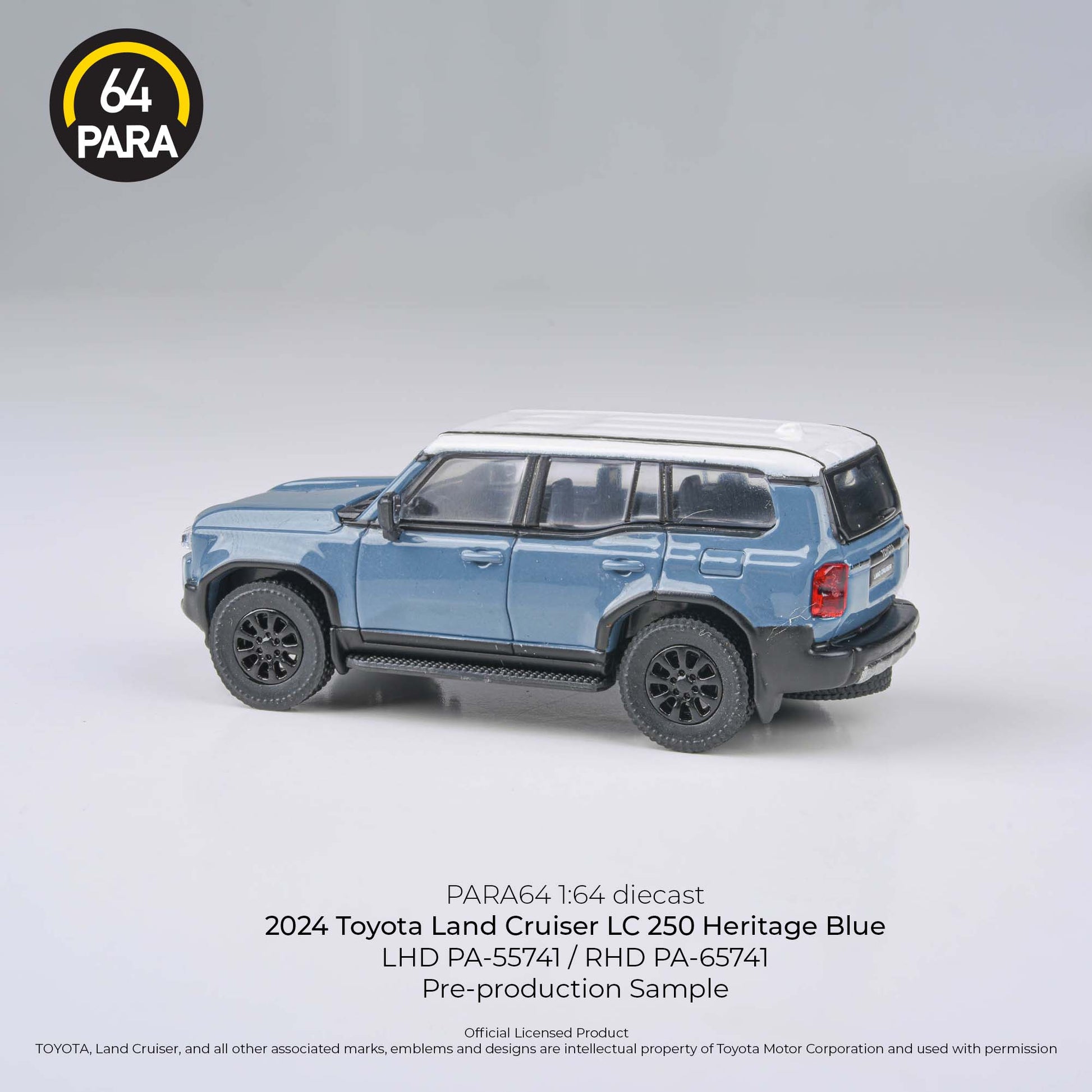 2024 Toyota Land Cruiser 250 Prado Heritage Blue LHD Para 64 - Big J's Garage