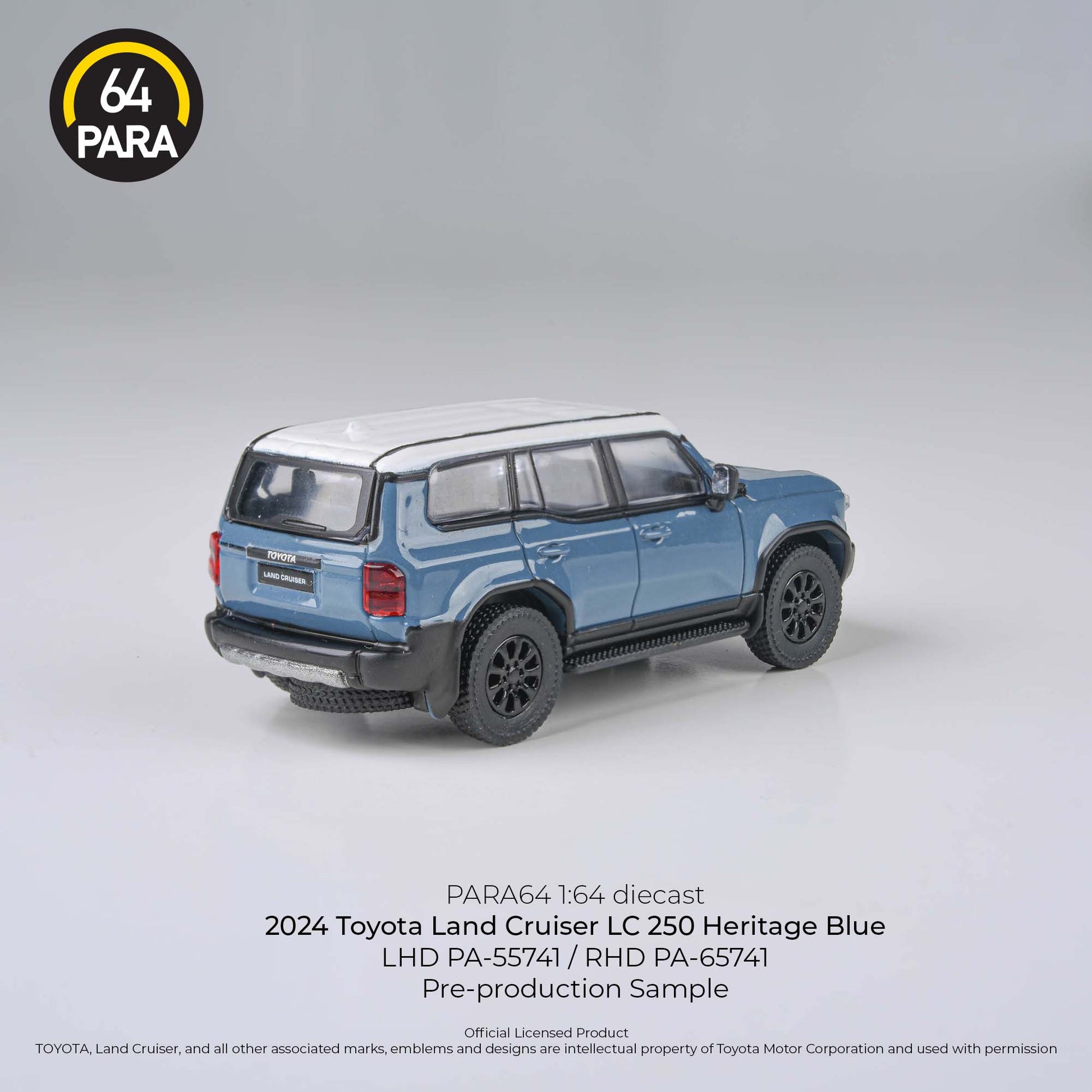 2024 Toyota Land Cruiser 250 Prado Heritage Blue LHD Para 64 - Big J's Garage