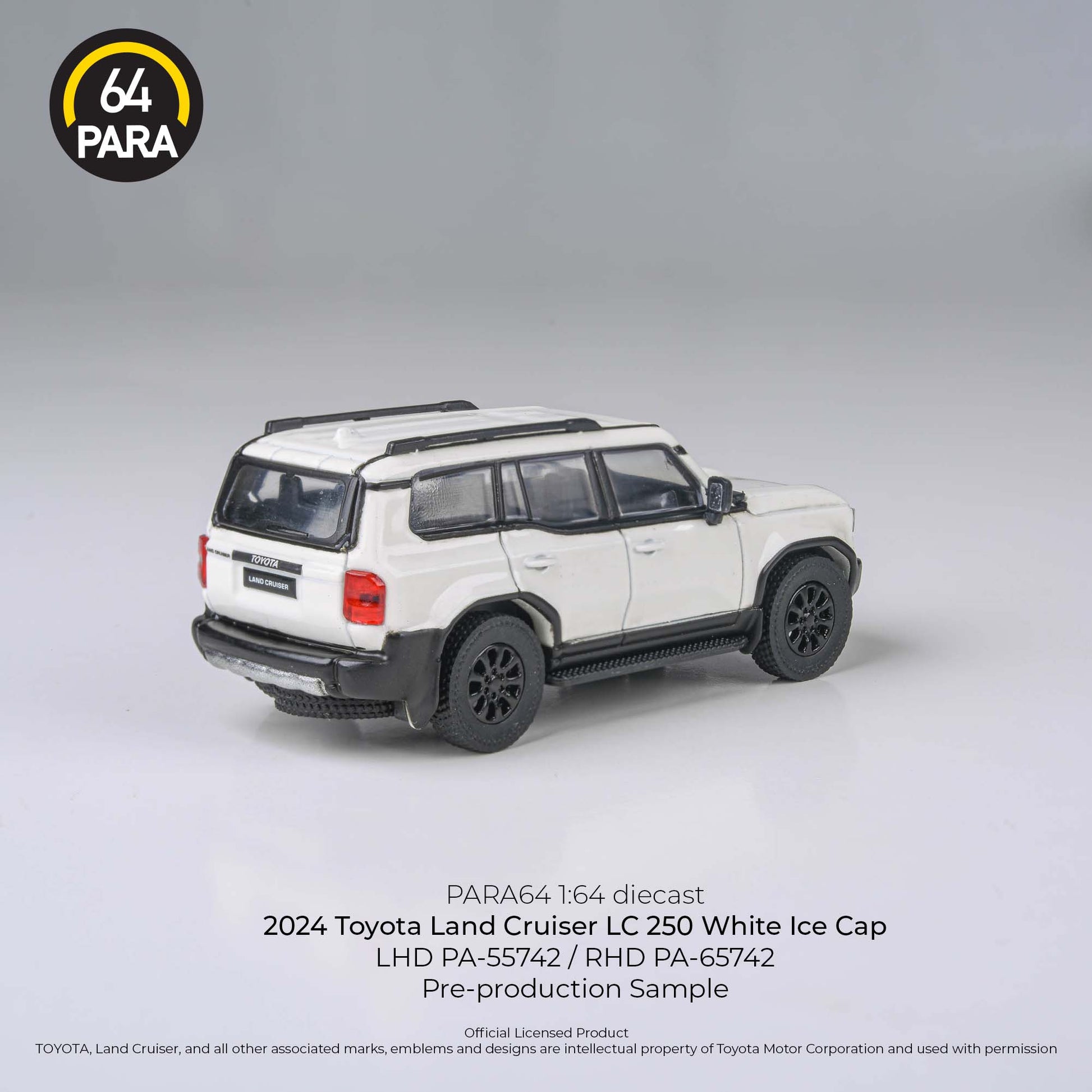 2024 Toyota Land Cruiser 250 Prado White Ice Cap LHD Para 64 - Big J's Garage