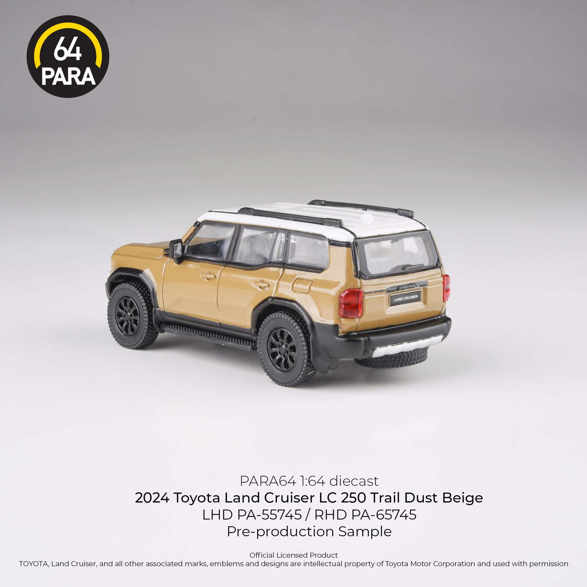 2024 Toyota Land Cruiser 250 Trail Dust Para 64 - Big J's Garage