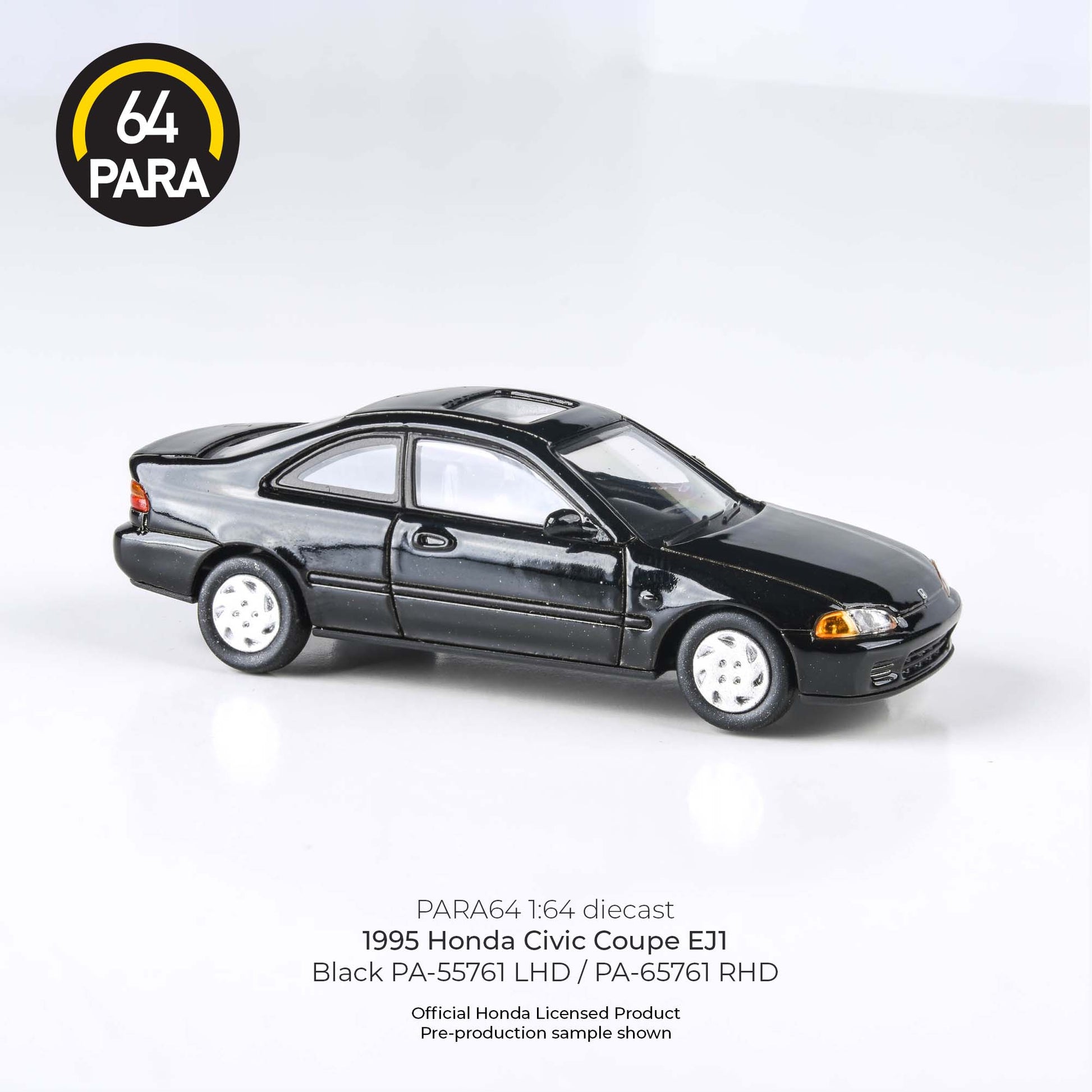 1995 Honda Civic Coupe EJ1 Black LHD Para64 - Big J's Garage