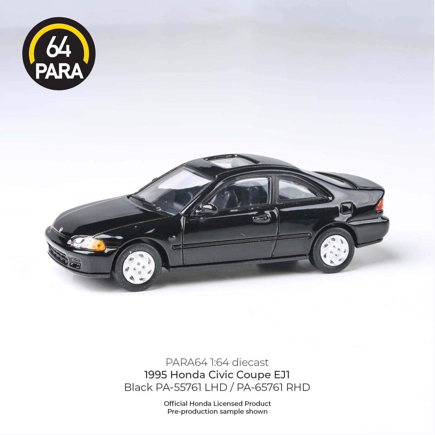 1995 Honda Civic Coupe EJ1 Black LHD Para64 - Big J's Garage