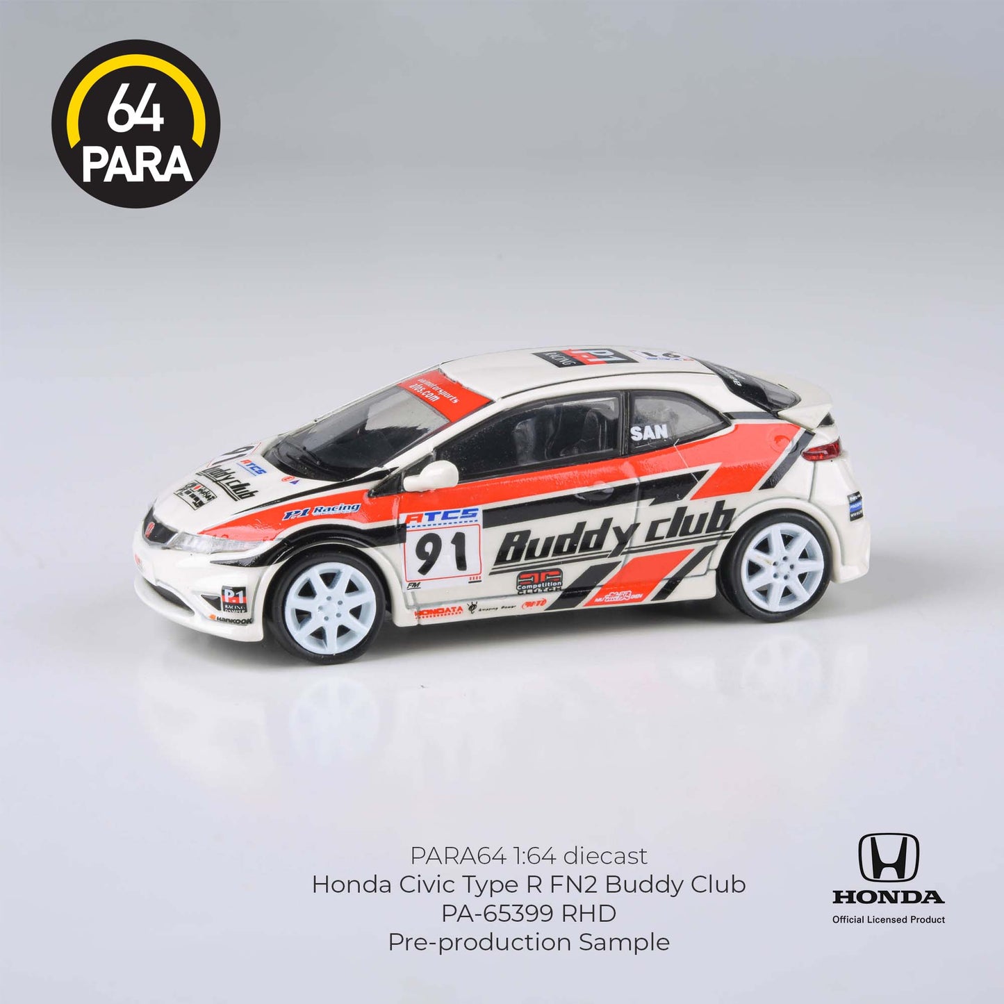 2007 Honda Civic Type R FN2 Buddy Club Livery Para 64 - Big J's Garage