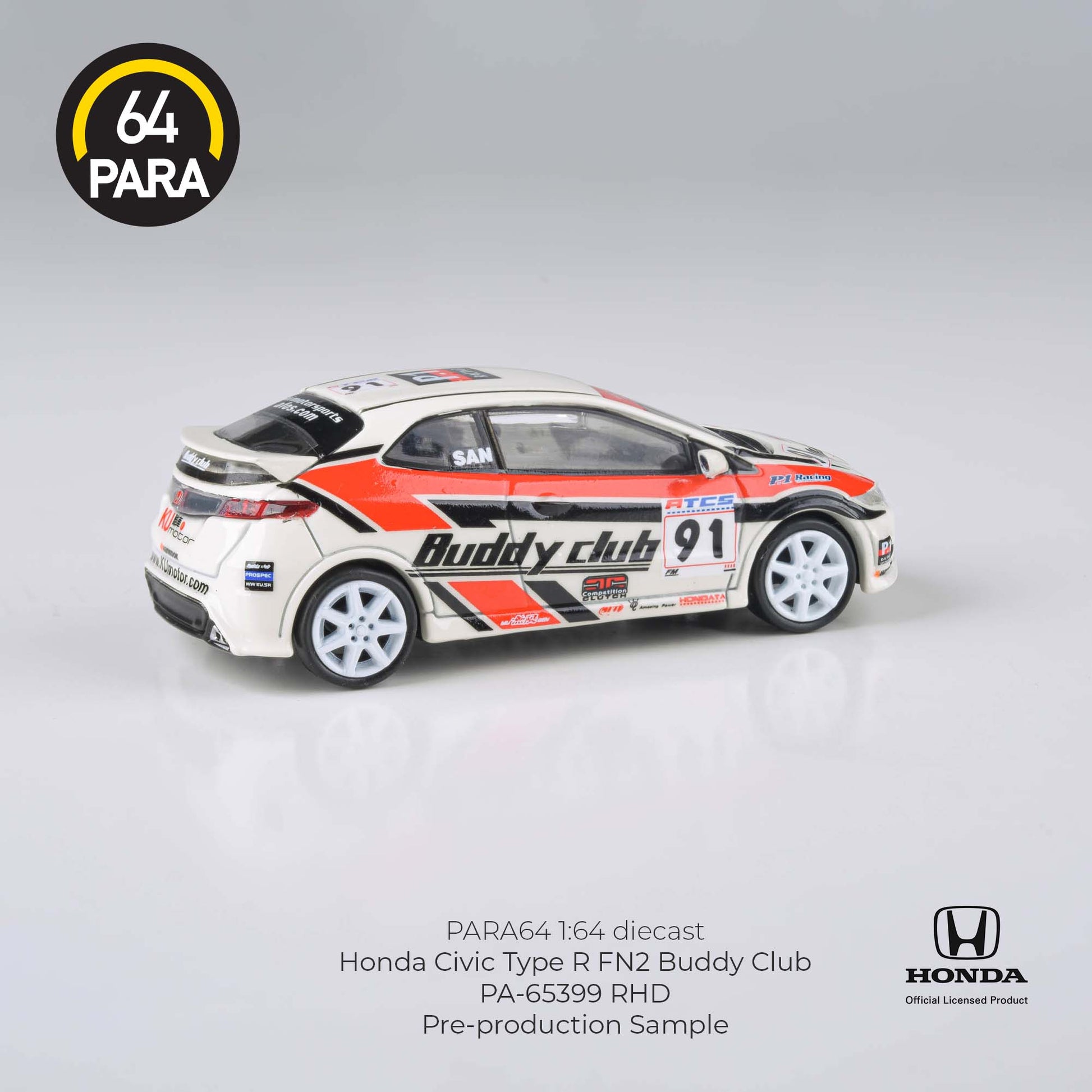 2007 Honda Civic Type R FN2 Buddy Club Livery Para 64 - Big J's Garage