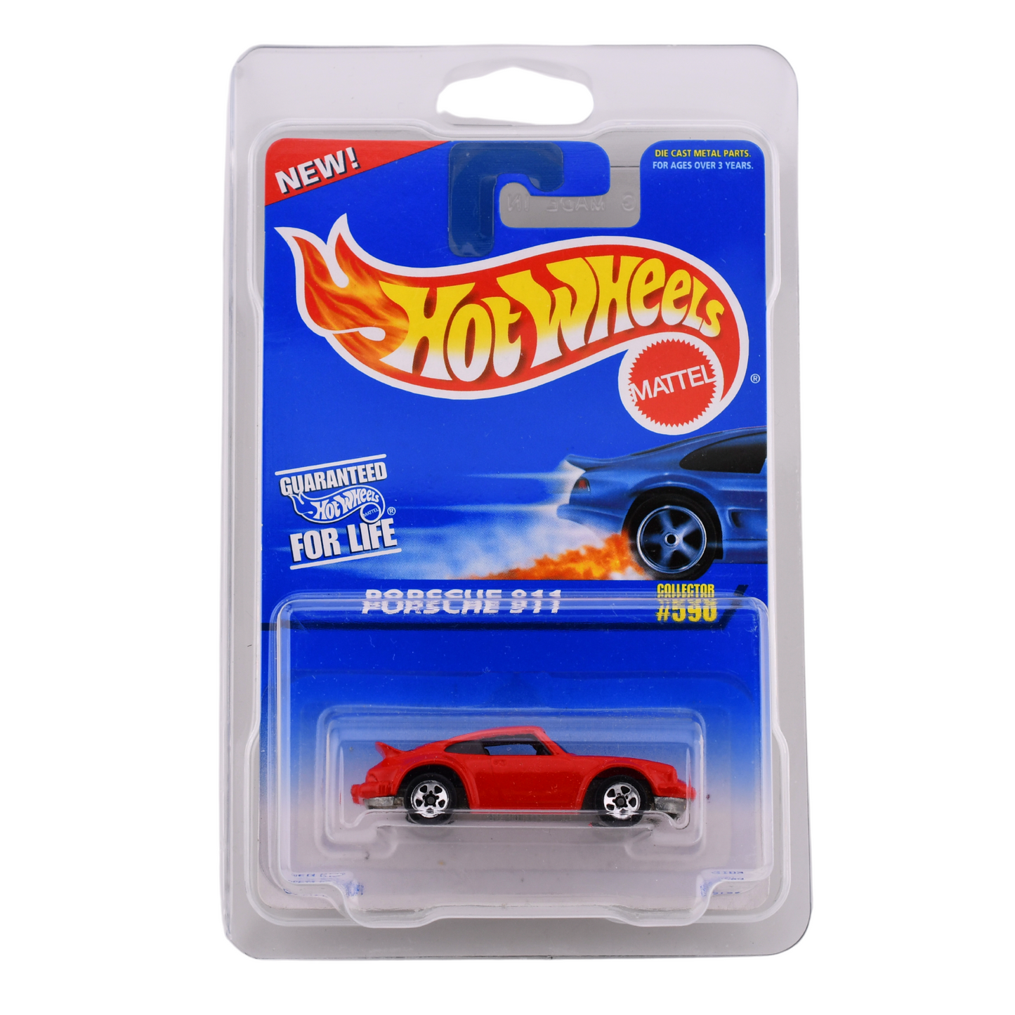 Porsche 911 Collectors #590 Hot Wheels In Sterling Protector - Big J's Garage