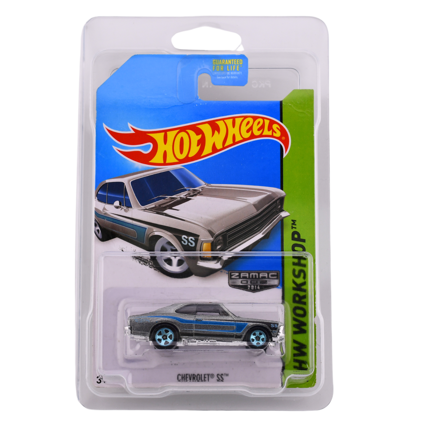 Chevrolet SS Zamac HW Workshop Hot Wheels In Sterling Protector - Big J's Garage