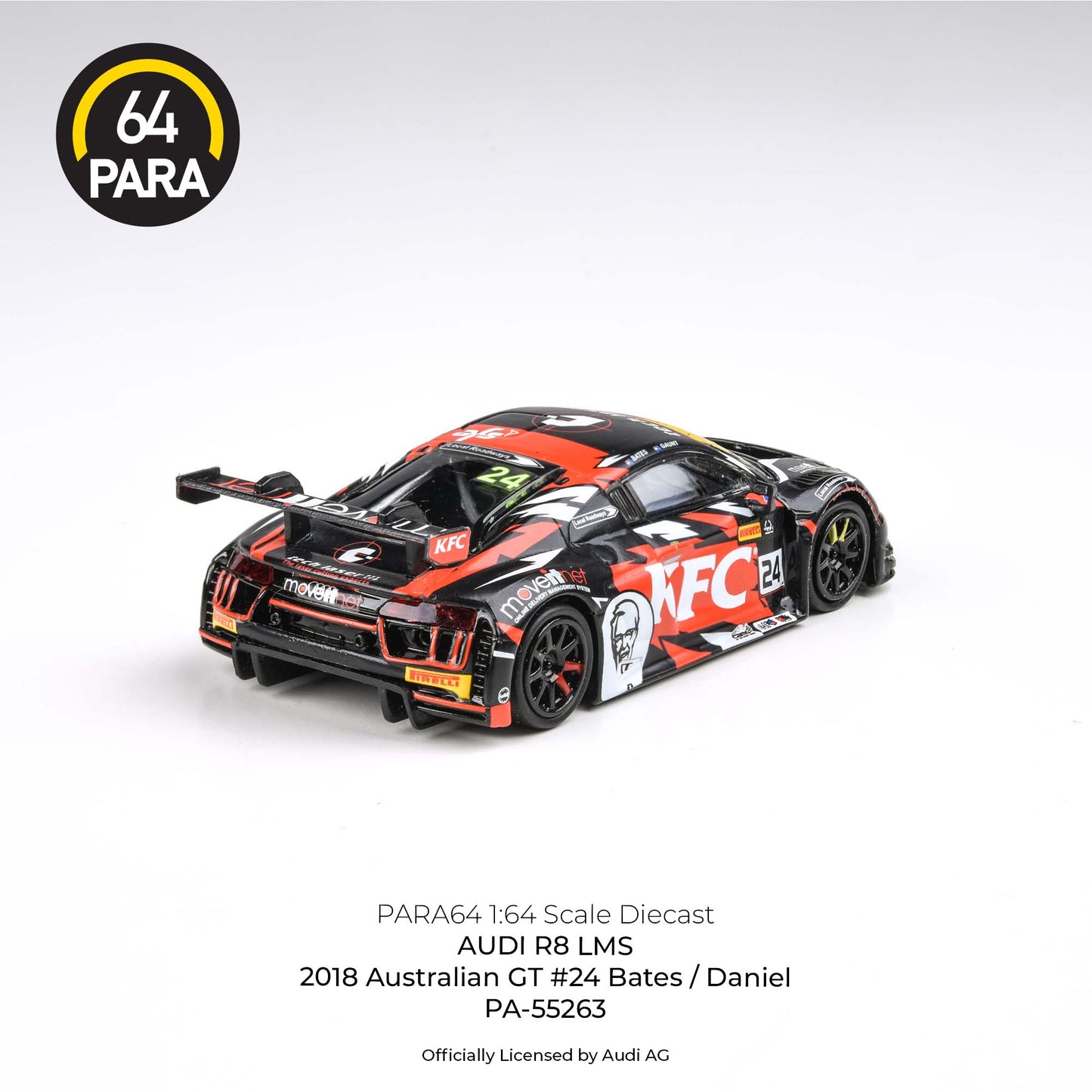 Audi R8 LMS 2018 Australian GT Championship KFC Para64 - Big J's Garage