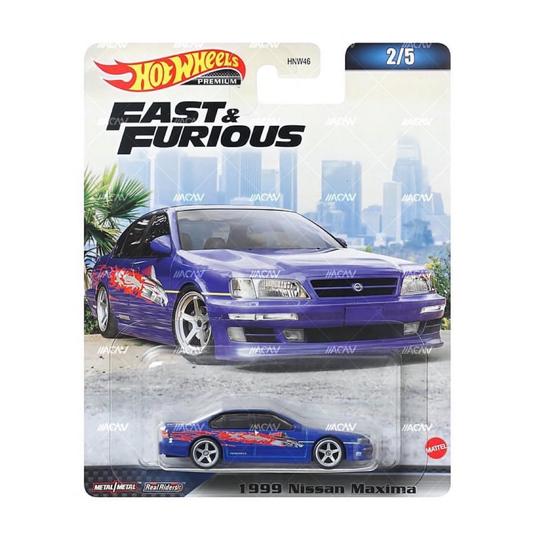 Fast and Furious Mix 3 2023 Hot Wheels Car Culture Premium 5-Car Assortment - Big J's Garage