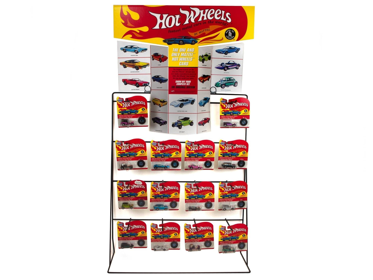 Hot Wheels Counter/Table Display Rack (Cars Not Included) - Big J's Garage