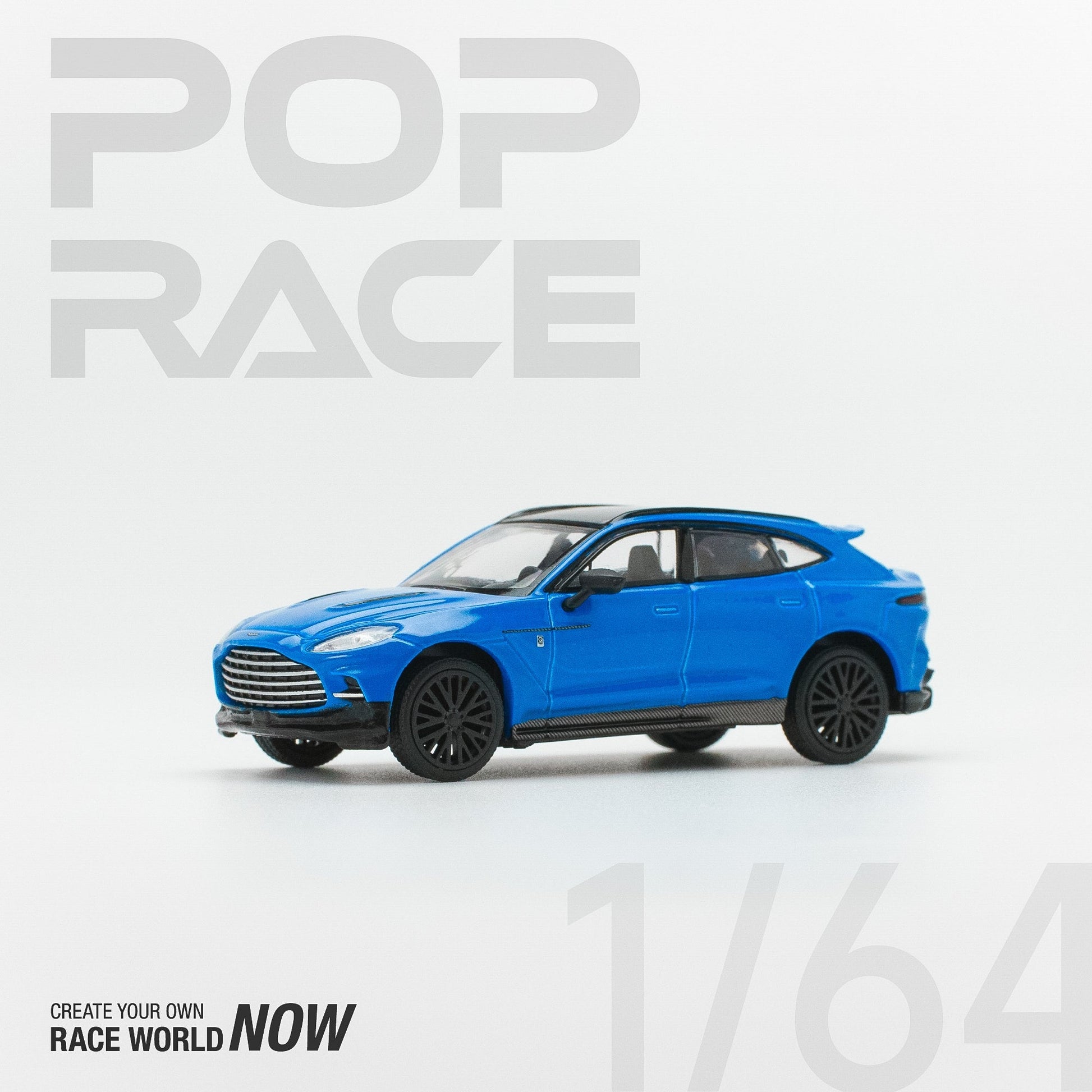 (Pre-Order) Aston Martin DBX 707 Blue Pop Race - Big J's Garage