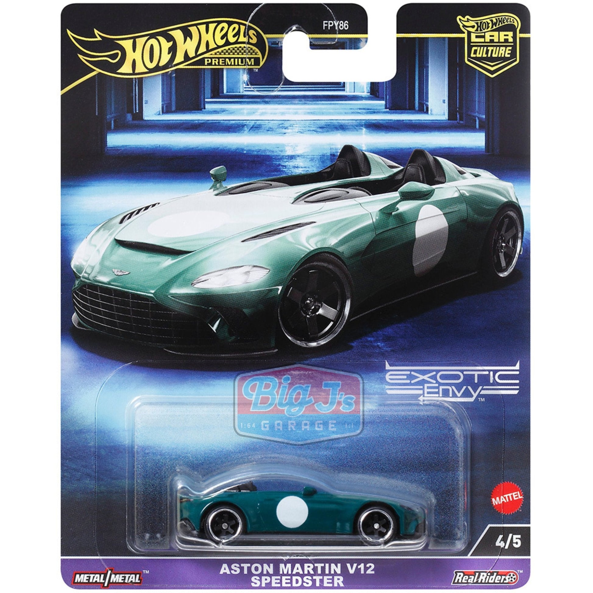 (Pre-Order) Exotic Envy 2024 Hot Wheels Car Culture Premium 5-Car Assortment - Big J's Garage