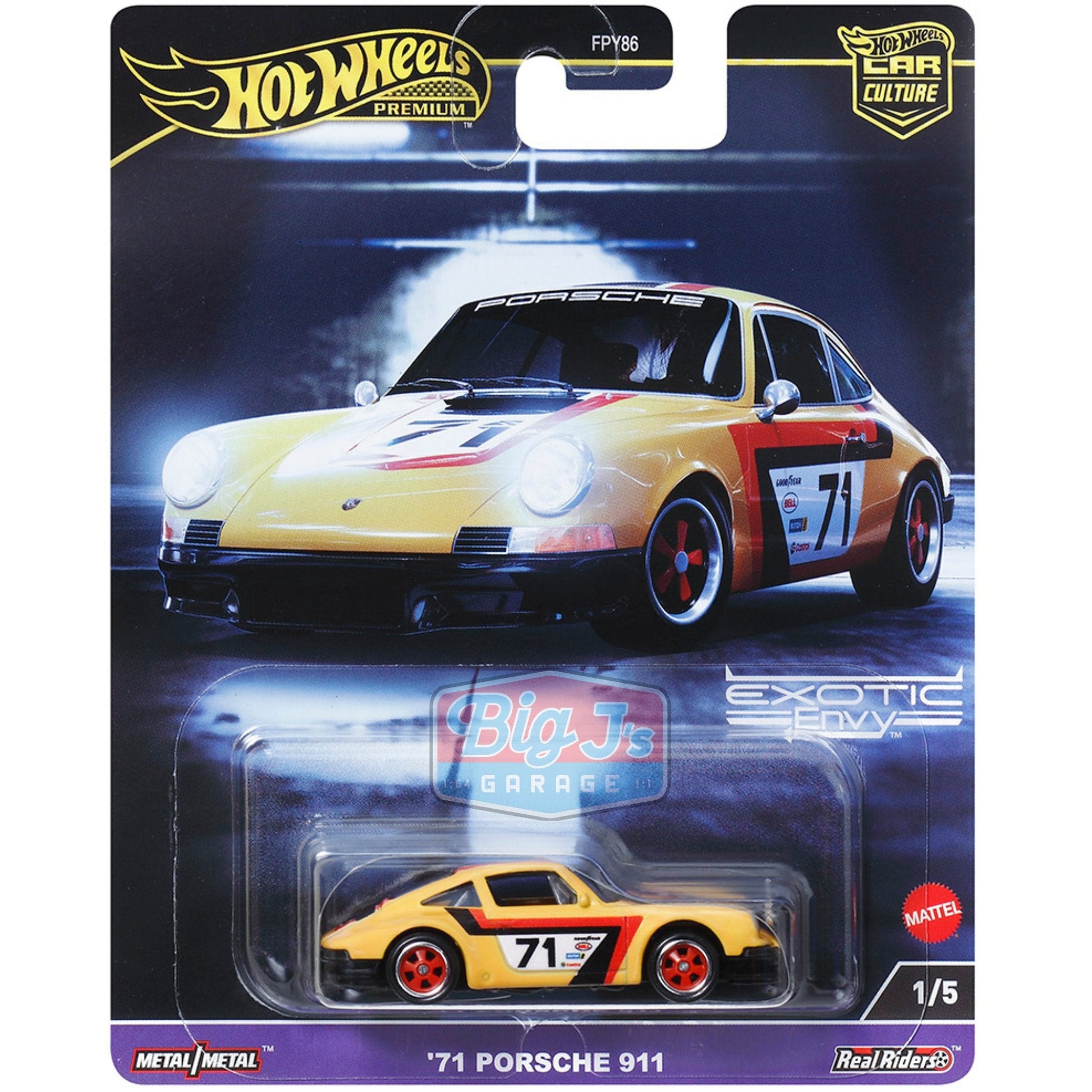 (Pre-Order) Exotic Envy 2024 Hot Wheels Car Culture Premium 5-Car Assortment - Big J's Garage