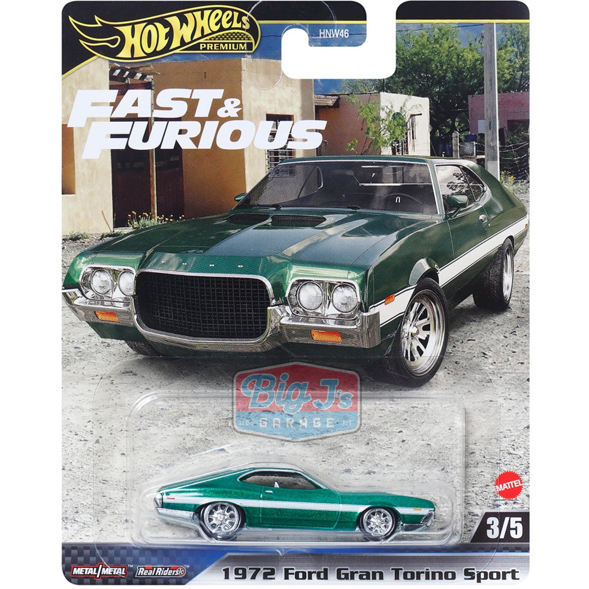 (Pre-Order) Fast and Furious Assortment F Hot Wheels Car Culture Premium 5-Car Assortment - Big J's Garage