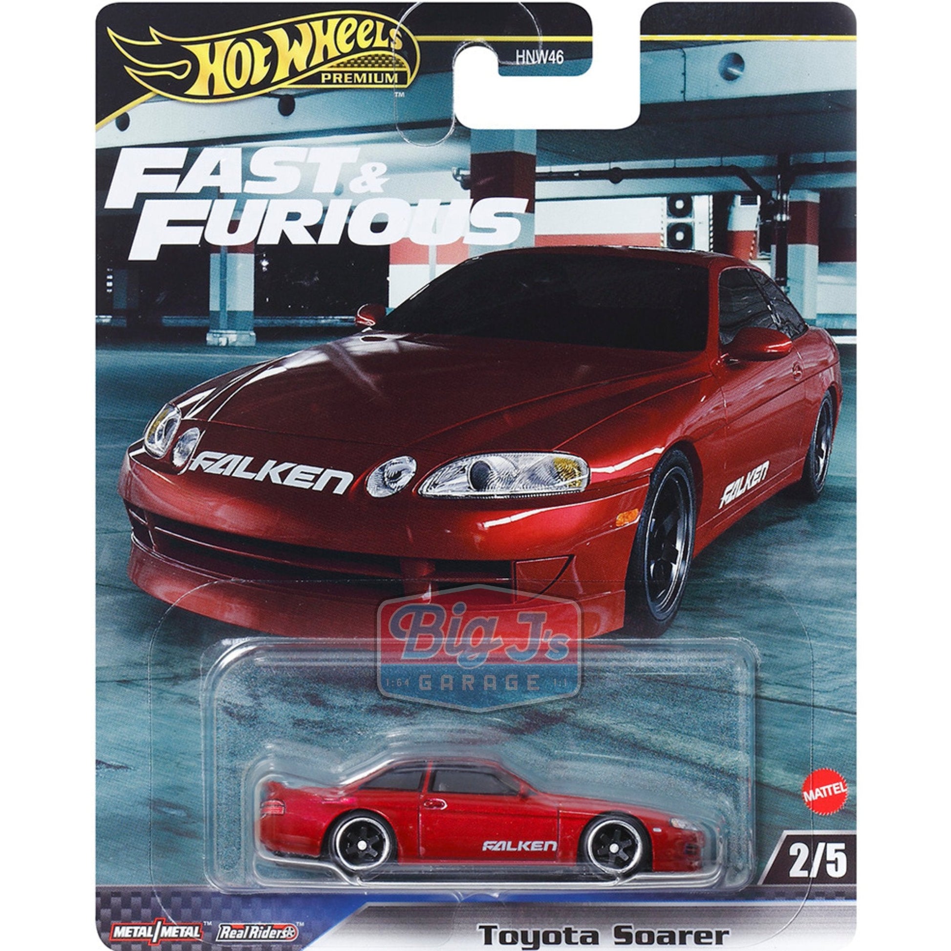 (Pre-Order) Fast and Furious Assortment F Hot Wheels Car Culture Premium 5-Car Assortment - Big J's Garage