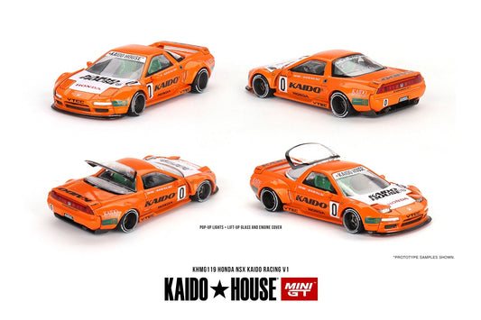 (Pre-Order) Honda NSX Kaido Racing V1 Kaido House x Mini GT - Big J's Garage