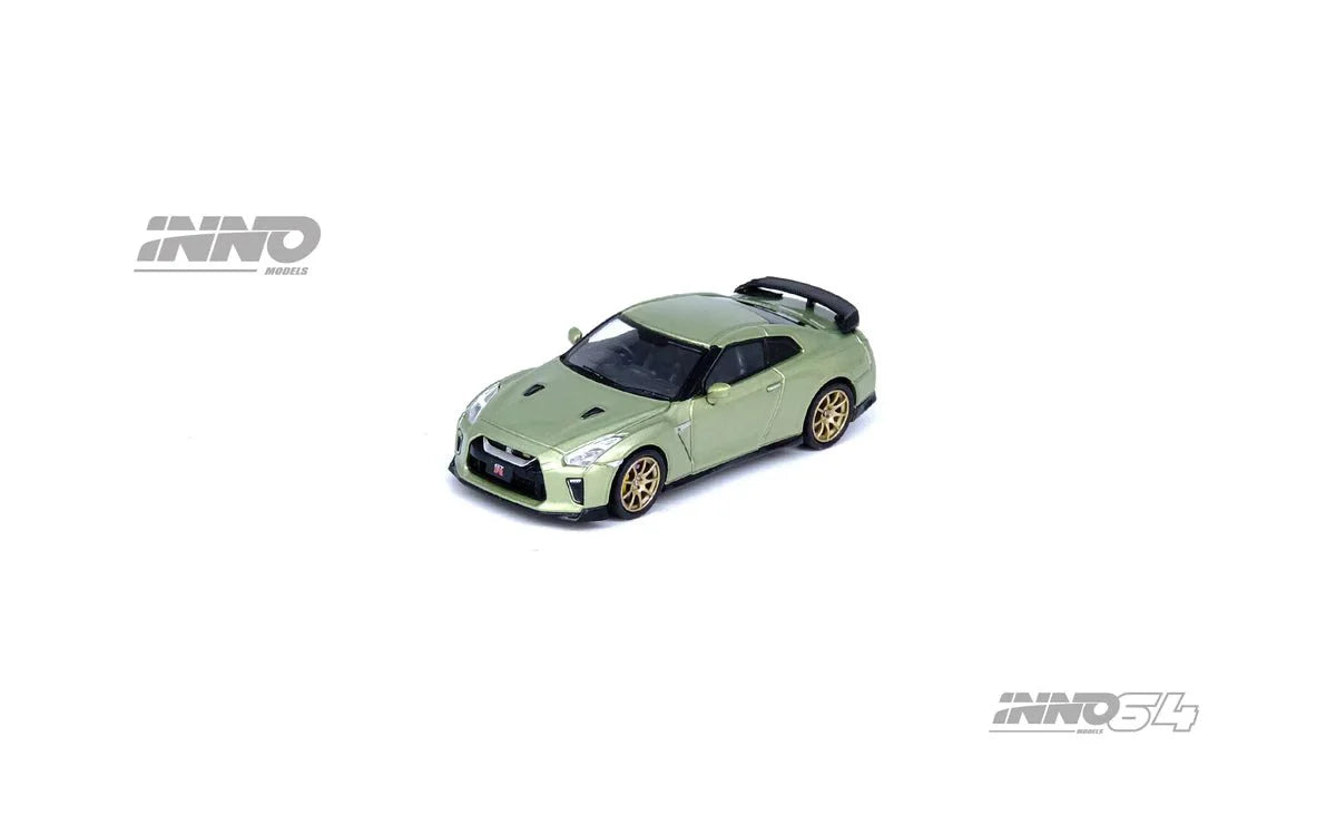 (Pre-Order) Nissan GT-R (R35) Millennium Jade Inno 64 - Big J's Garage