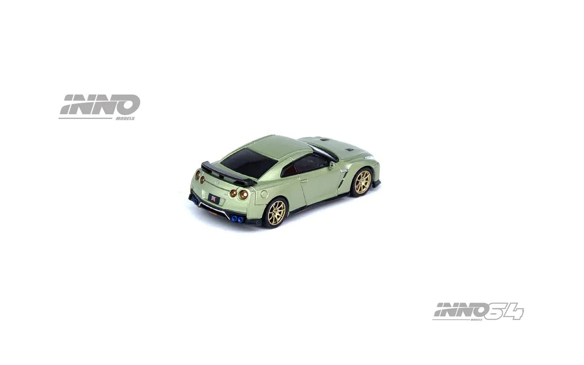 (Pre-Order) Nissan GT-R (R35) Millennium Jade Inno 64 - Big J's Garage