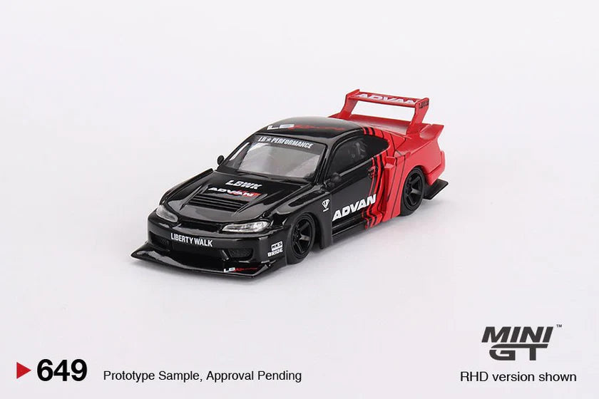 Nissan LB-Super Silhouette S15 Advan Mini GT Mijo Exclusives