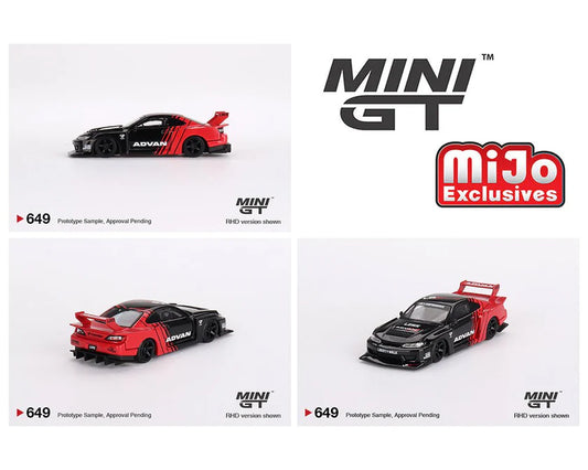 Nissan LB-Super Silhouette S15 Advan Mini GT Mijo Exclusives