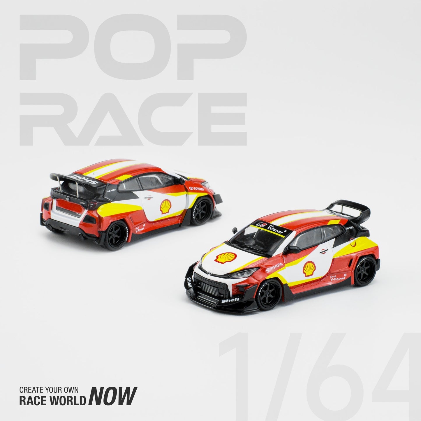 (Pre-Order) Toyota Yaris Pandem GR Shell Pop Race - Big J's Garage