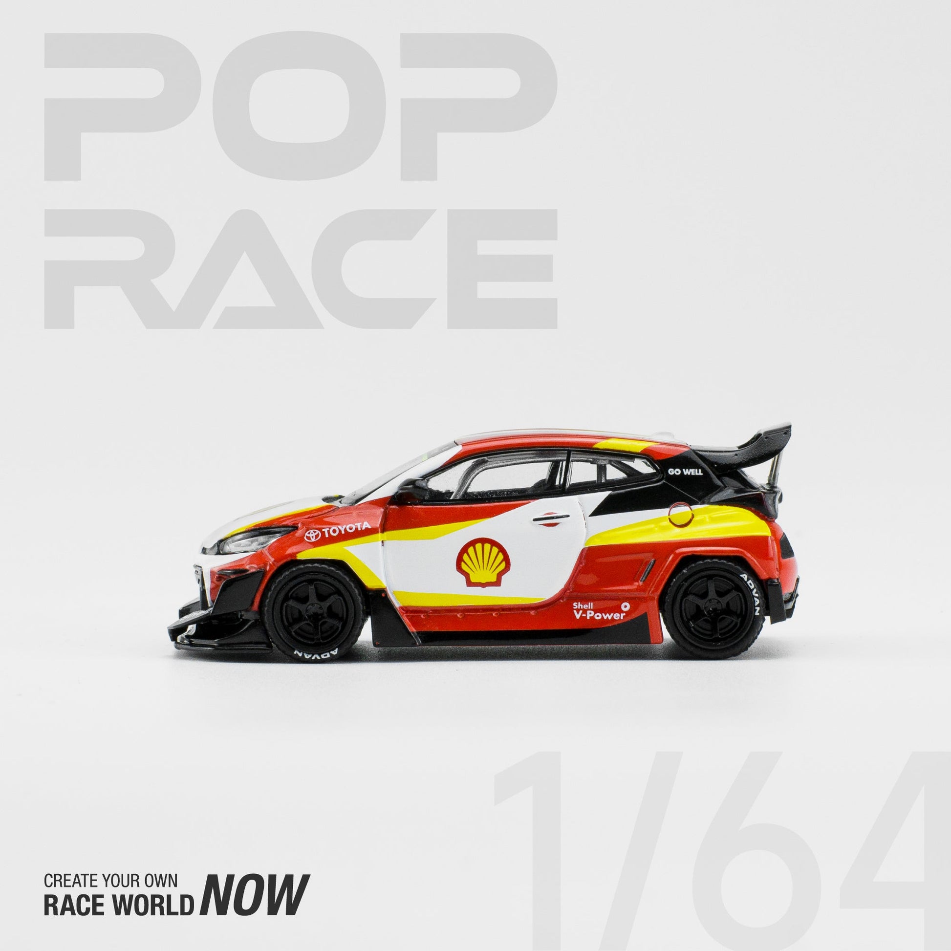 (Pre-Order) Toyota Yaris Pandem GR Shell Pop Race - Big J's Garage