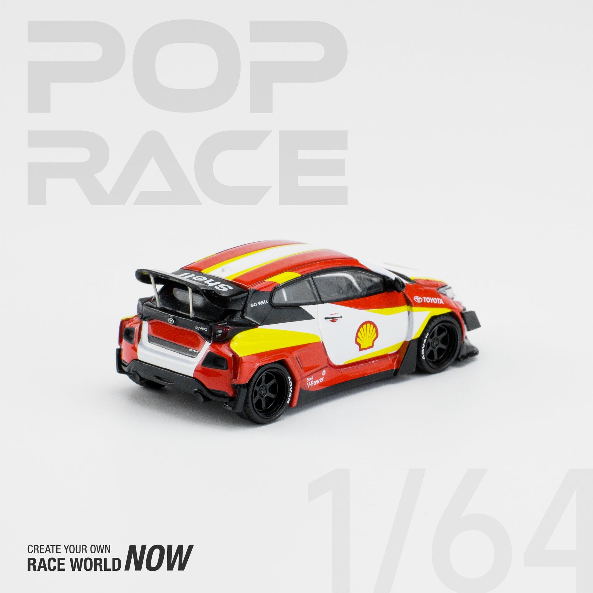 (Pre-Order) Toyota Yaris Pandem GR Shell Pop Race - Big J's Garage