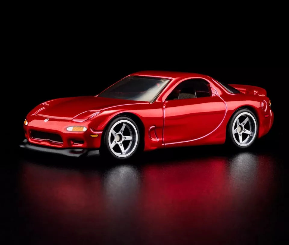 2024 Hot Wheels RLC Exclusive: 1993 Mazda RX-7 R1 Twin Turbo Red Line Club