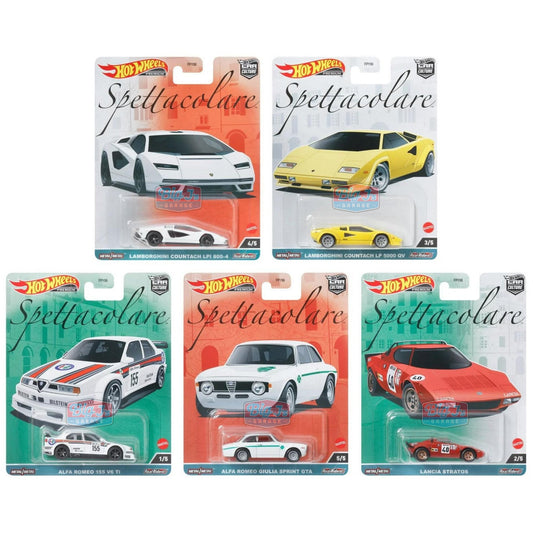 Spettacolare Hot Wheels Car Culture 5-Car Assortment - Big J's Garage