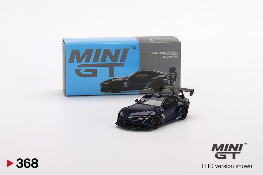 HKS Toyota GR Supra (A90) Downshift Blue Mini GT Mijo Exclusives