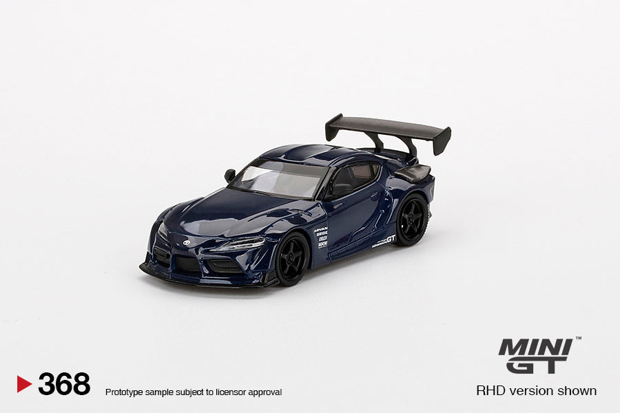 HKS Toyota GR Supra (A90) Downshift Blue Mini GT Mijo Exclusives