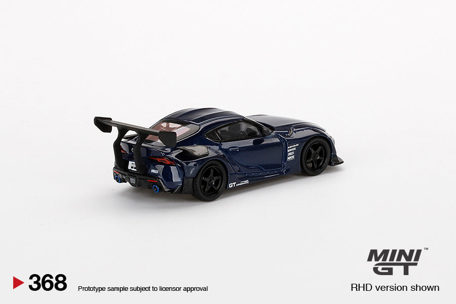 HKS Toyota GR Supra (A90) Downshift Blue Mini GT Mijo Exclusives